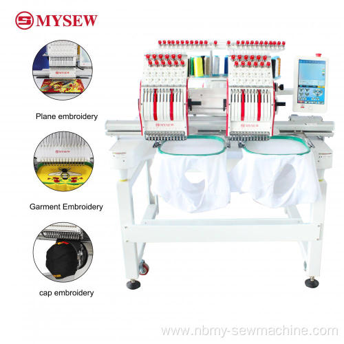 Computer automatic multi-head embroidery machine